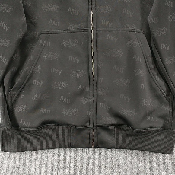 C.T. Sports Men's AAU Nationals Final Four Zip Up Hoodie Black S All Over Print - Picture 6 of 16